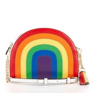 Michael Kors Half Moon Rainbow Crossbody Bag 🌈